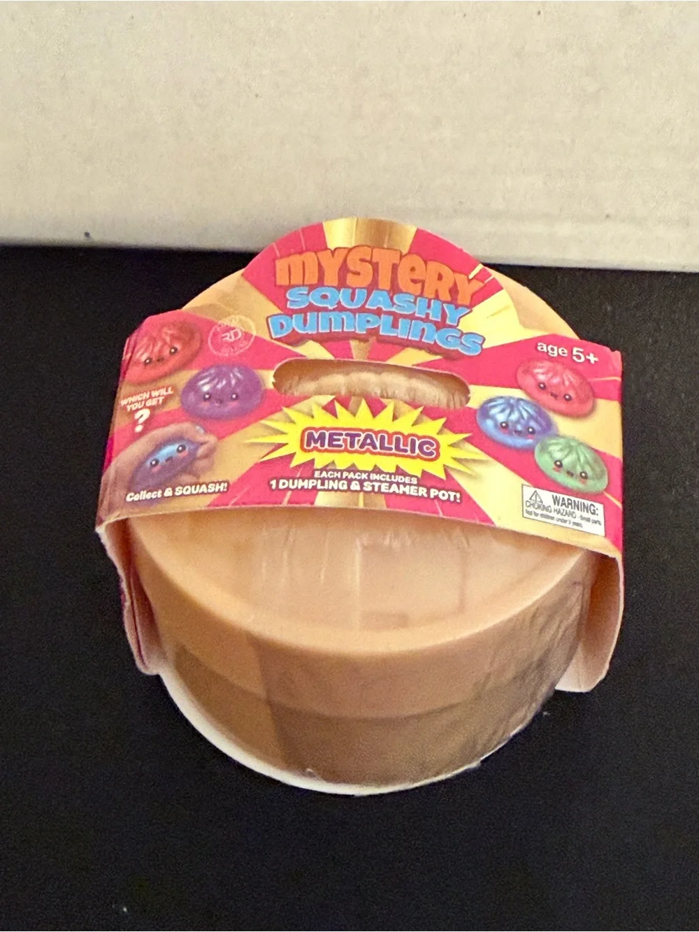 Mystery Squashy Dumplings- Metallic- New